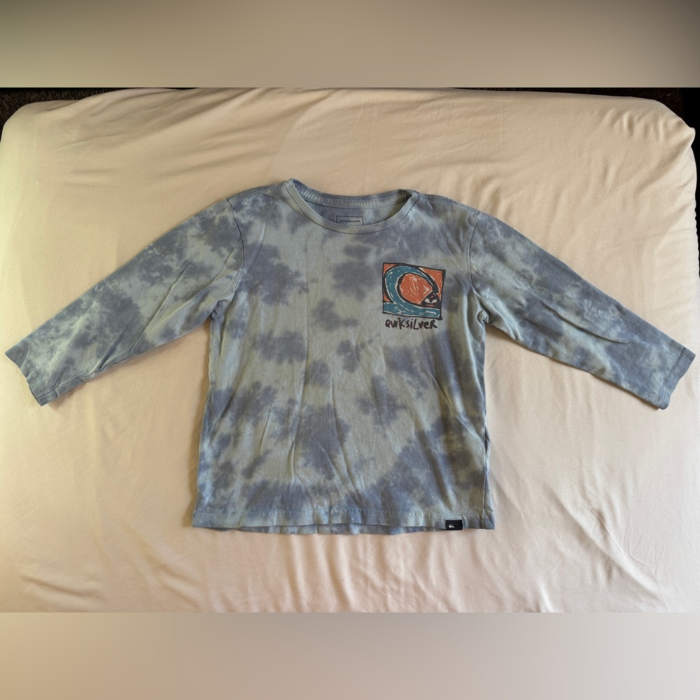 Quiksilver Tie-Dye Graphic Long Sleeve